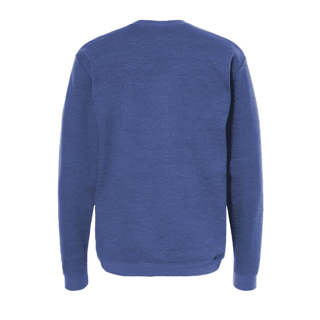 Felt Sweatshirt Blue front